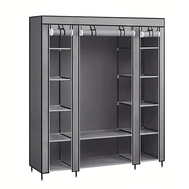 Non-Woven Fabric Closet Wardrobe, 150CM Length