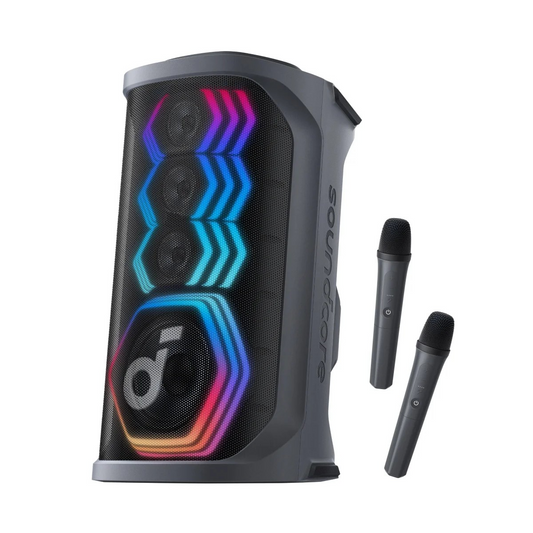 (Used) Soundcore Rave 3 Bluetooth Speaker with Dual Wireless Microphones