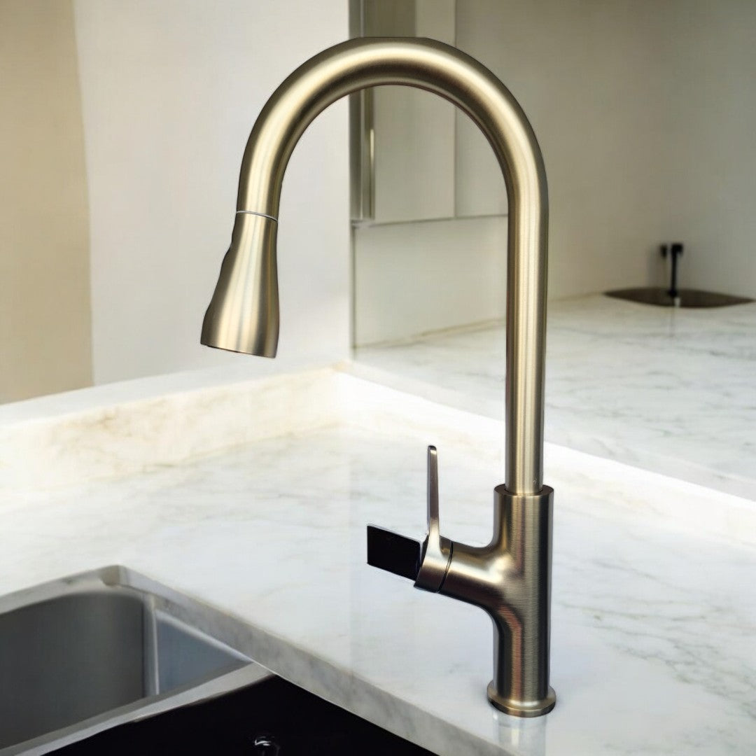 Nysha Pull Out Kitchen Faucet, Model M7