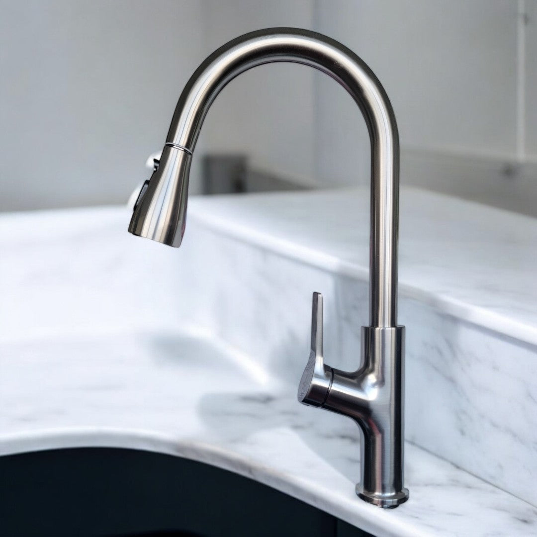 Nysha Pull Out Kitchen Faucet, Model M7